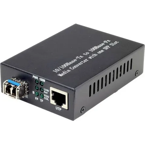 VALUE Fast Ethernet-converter, RJ-45 - LC (incl. Mini-GBIC) – afbeelding 1