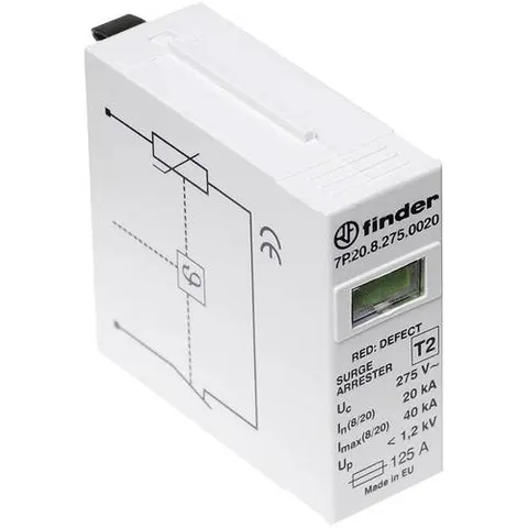FINDER FIN 7P.20 - Varistor replacement module for 7P basic devices – image 1