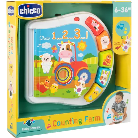 Chicco gioco bs libro fattoria dei numeri – immagine 1