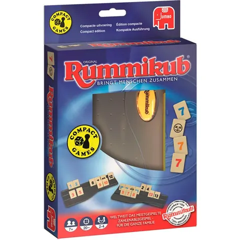 Jumbo Rummikub Kompakt Geschicklichkeitsspiel – Bild 1