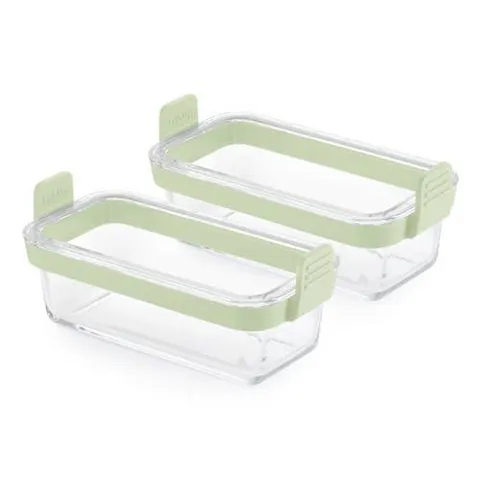 Lekue Air Fryer Baking Dishes rectangular, 2 pcs. – image 1