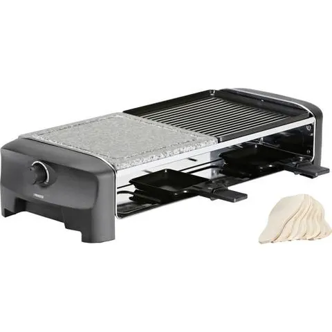 Princess 162820 Raclette 8 Pfännchen Schwarz – Bild 1