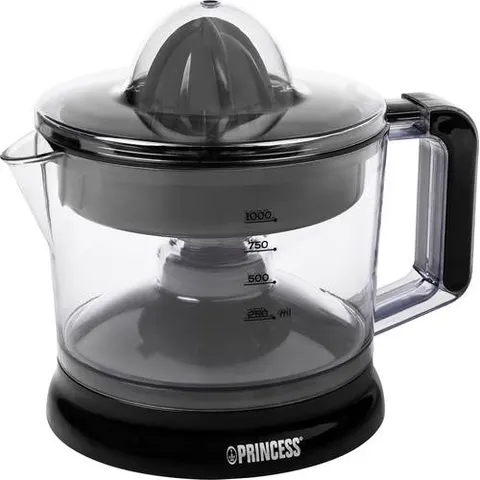Exprimidor de cítricos clásico (negro) - PRINCESS – imagen 1