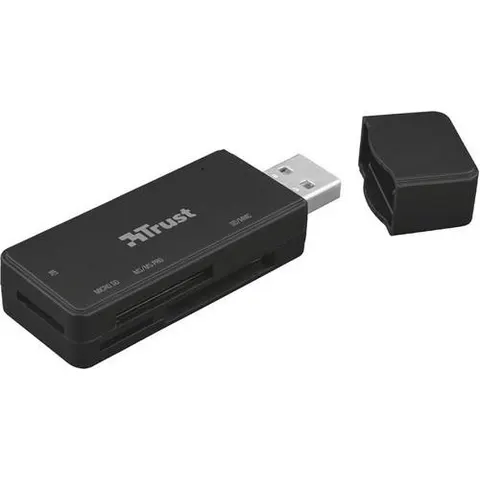 Trust NANGA USB3.1 CARDREADER 21935 Black – immagine 1
