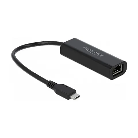 DELOCK 66298 - USB Type C > Gigabit Ethernet Adapter – image 1