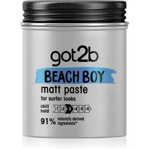got2b Beach Boy Matte Paste for hair 100 ml – image 1