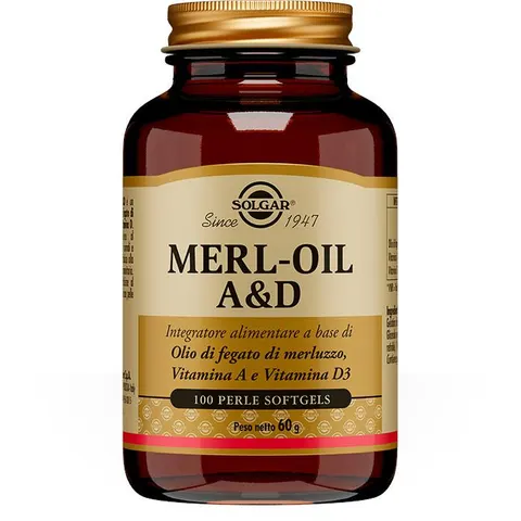 Solgar Merl Oil A&D Perle Nf 100 – immagine 1