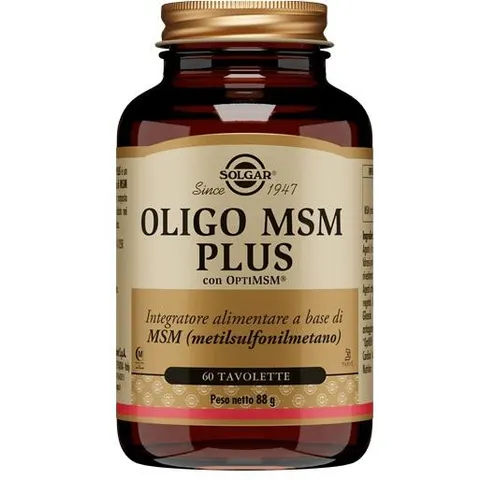 solgar Oligo msm plus 60 tavolette – immagine 1