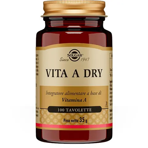 Solgar Vita A Dry 100 cpr – immagine 1