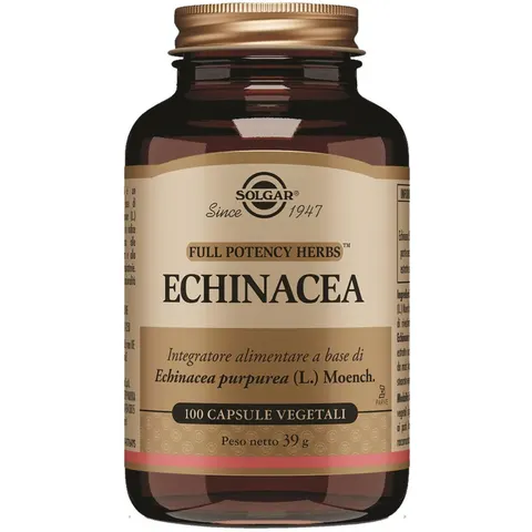 solgar Echinacea 100 Capsule Vegetali – immagine 1