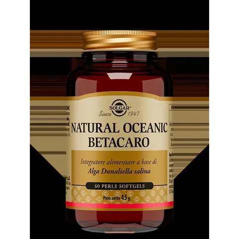 Solgar Natural Oceanic Betacaro 60 perle – immagine 1