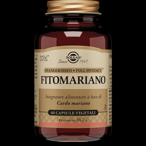 Solgar Fitomariano 60 Capsule Vegetali – immagine 1