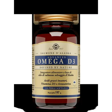 Solgar Advanced Omega D3 120 Perle Softgels – immagine 1