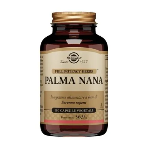 solgar Palma nana 100 capsule vegetali – immagine 1