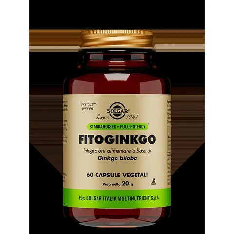 Solgar Fitoginkgo 6Cps Veg – immagine 1