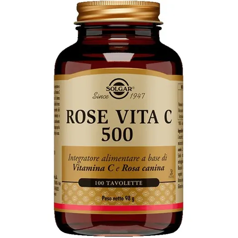 solgar Rose vita c500 100 Tavolette – immagine 1