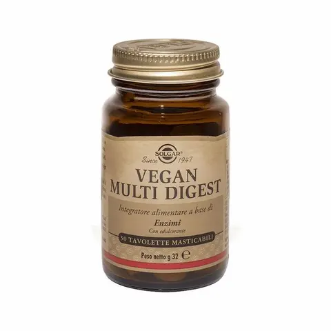 solgar Vegan multi digest 50 tavolette masticabili – immagine 1