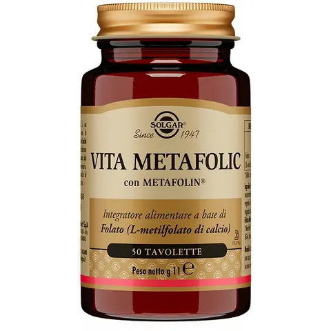 solgar Vita metafolic 50 tavolette – immagine 1