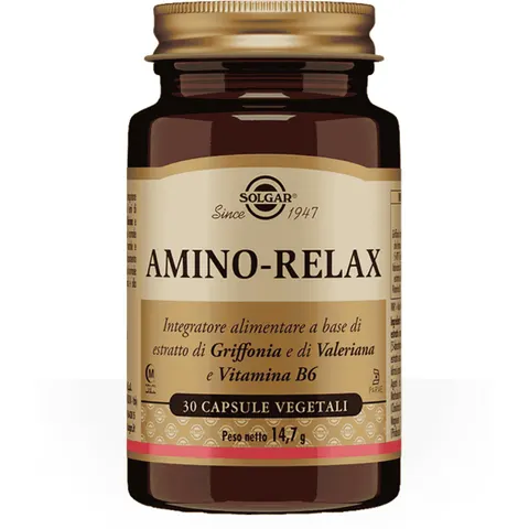 Solgar Amino Relax 30 Capsule Vegetali – immagine 1