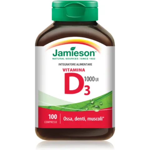 Jamieson vitamina d3 1000ui 100comp – imagen 1