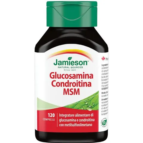 Jamieson Glucosamina Condroit MSM 120 Compresse – immagine 1