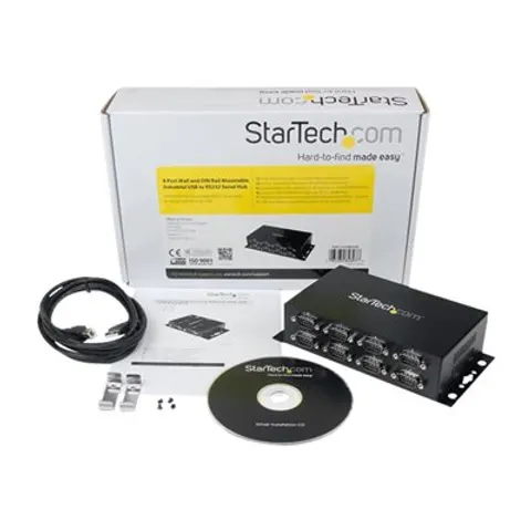 Startech.C CONCENTRADOR USB A SERIE RS232 – imagen 1