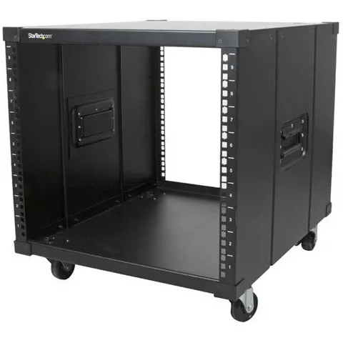 StarTech.com RK960CP rack Vrijstaande rek Zwart – afbeelding 1