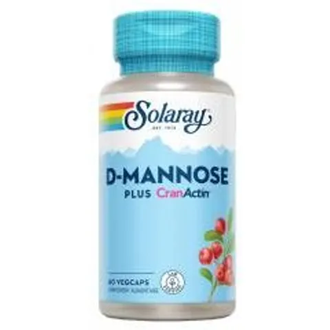 Solaray D-Mannose Cranactin 60 VCaps – imagen 1