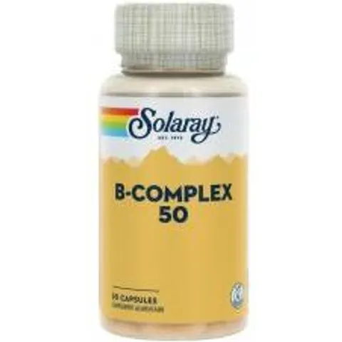 Solaray B Complex - 50 Caps. - Pot 50 capsules – image 1