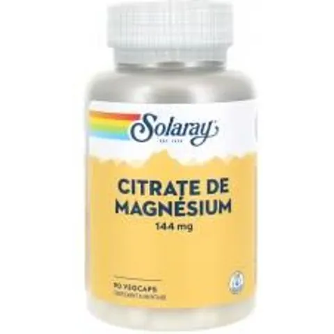 Solaray MAGNESIO 90 Cápsulas Vegetales – imagen 1