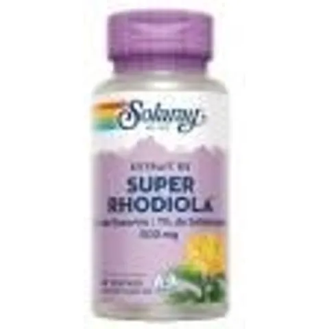 Solaray SUPER RHODIOLA 60 Cápsulas vegetales – imagen 1