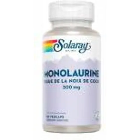 Solaray Monolaurin 500 mg 60 VCaps – imagen 1