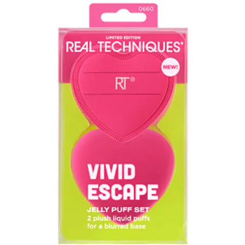 Real Techniques Vivid Escape Jelly Puff 2-teiliges Etui – Bild 1