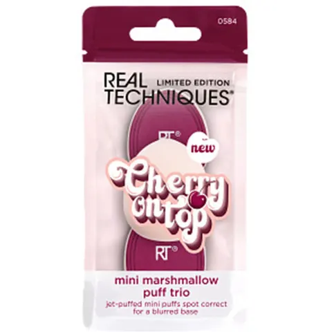 Real Techniques Cherry On Top Mini Marshmallow Puff Trio 3 Stück – Bild 1