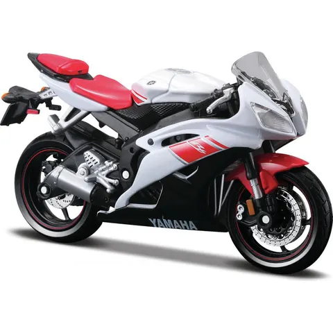 Kawasaki KLR650 scale 1:18 (red) – afbeelding 1