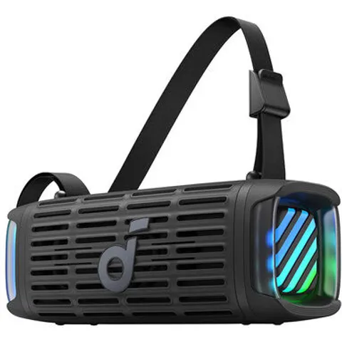 soundcore Boom 3i van Anker - Robuuste outdoorluidspreker - Bluetooth-luidspreker - Waterdicht IP68 - 50W BassUP 2.0 - Geluid - Bluetooth 5.3 - 16 uur speeltijd – afbeelding 1
