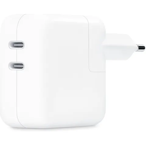 Adaptador de corriente USB-C dual de 35 W (blanco) - APPLE – imagen 1
