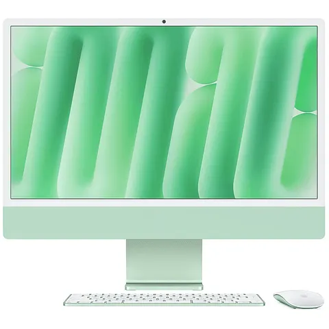 Apple iMac 24'', Chip M4, 8 CPU GPU, 16GB, 256GB Verde – immagine 1