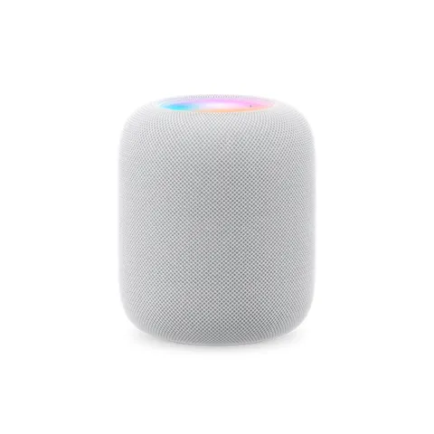 Apple HomePod (Wei) (wei, WLAN, Bluetooth, Dolby Atmos) (MDEY4D/A) – immagine 1