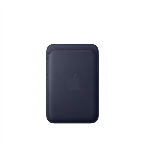 Apple iPhone Feingewebe Wallet mit MagSafe, Navy – Bild 1