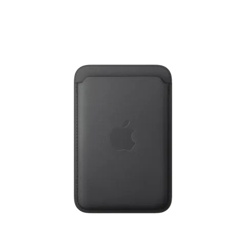 Apple iPhone Feingewebe Wallet mit MagSafe, Schwarz – Bild 1