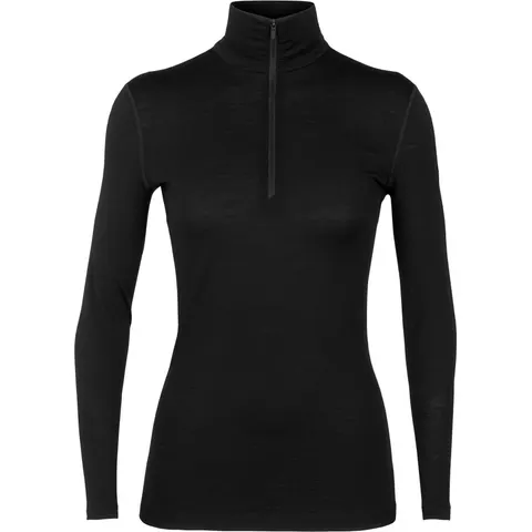 200 Oasis LS Half Zip Pully Dames Black M – afbeelding 1