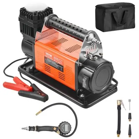 VEVOR 12V Luchtcompressor Luchtpomp Persluchtcompressor Auto 7.06CFM 150PSI – afbeelding 1