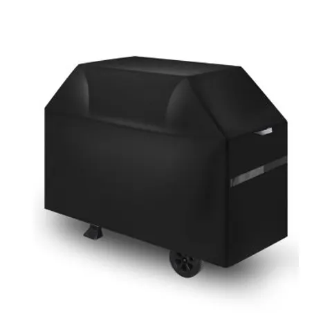 VEVOR Housse barbecue 1700mm, polyester 600D, imperméable, sangles, noir. – image 1