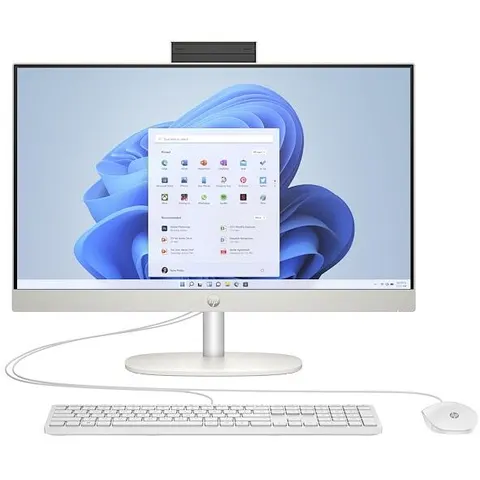 HP Desktop All In One 24-cr0071nl-shell White – immagine 1