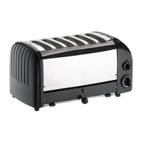 Dualit 6 Slice Vario Toaster Black 60145 – image 1