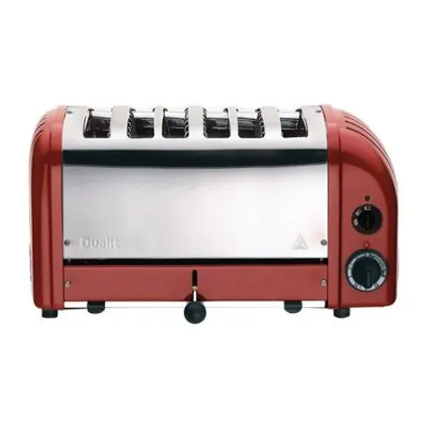 Dualit 6 Slice Vario Toaster Red 60154 – image 1