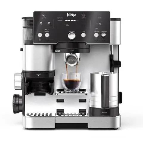 ES501EU Luxe Café Essential Siebträger-Espressomaschine – schwarz – Bild 1