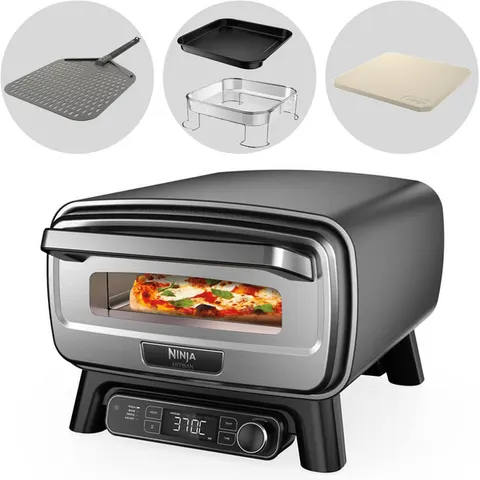MO201EU Pizza Ofen grau – Bild 1