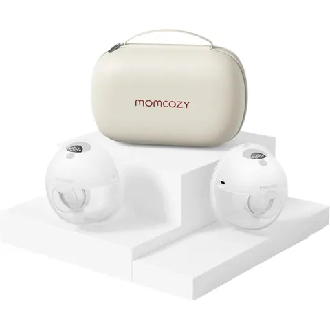 Momcozy M5 Wearable Double Breast Pump – image 1